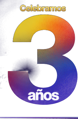 Celebramos 3 años